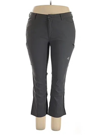 Pre-owned Eddie Bauer Active Pants In Gray