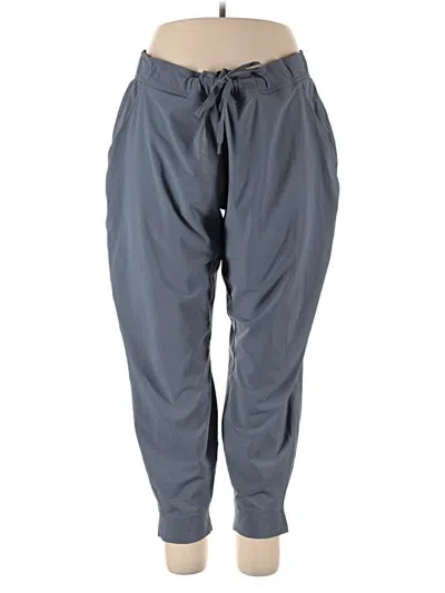 Pre-owned Eddie Bauer Active Pants In Gray
