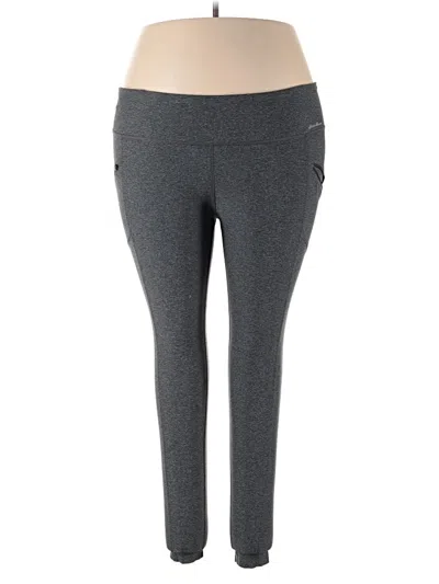 Pre-owned Eddie Bauer Active Pants In Gray