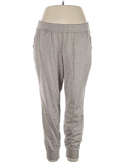 Pre-owned Eddie Bauer Active Pants In Gray