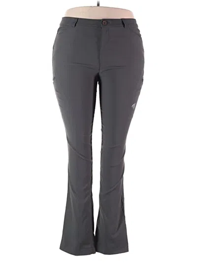Pre-owned Eddie Bauer Active Pants In Gray