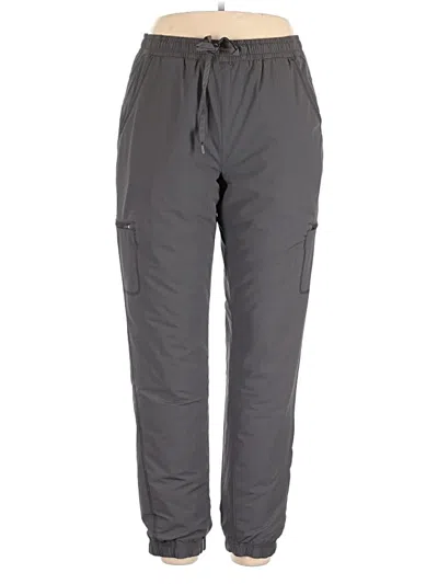 Pre-owned Eddie Bauer Active Pants In Gray