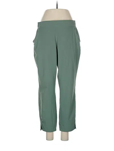 Pre-owned Eddie Bauer Active Pants In Green