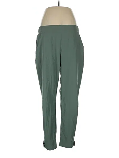 Pre-owned Eddie Bauer Active Pants In Green