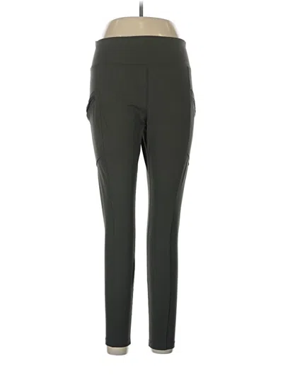 Pre-owned Eddie Bauer Active Pants In Green