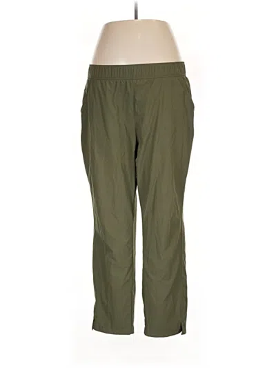 Pre-owned Eddie Bauer Active Pants In Green