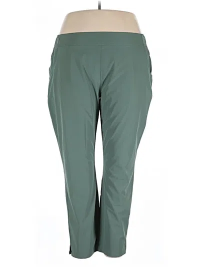 Pre-owned Eddie Bauer Active Pants In Green