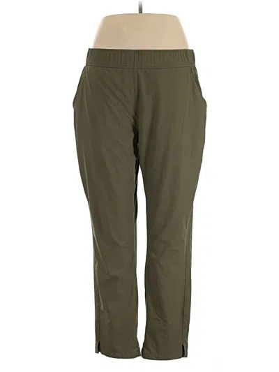 Pre-owned Eddie Bauer Active Pants In Green