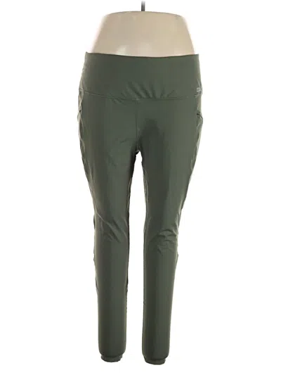 Pre-owned Eddie Bauer Active Pants In Green