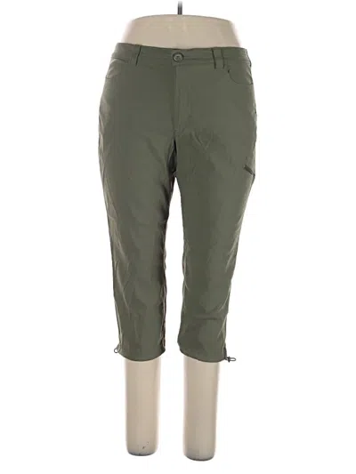 Pre-owned Eddie Bauer Active Pants In Green