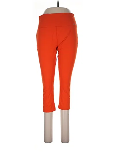 Pre-owned Eddie Bauer Active Pants In Orange