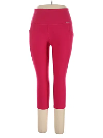 Pre-owned Eddie Bauer Active Pants In Pink