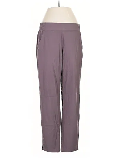 Pre-owned Eddie Bauer Active Pants In Purple