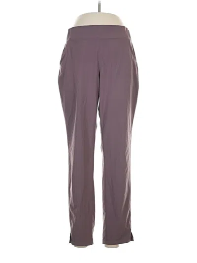 Pre-owned Eddie Bauer Active Pants In Purple