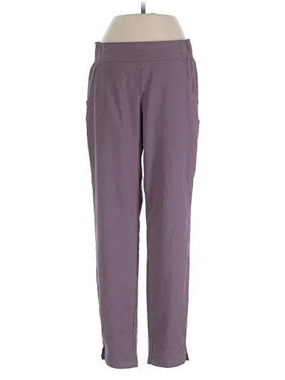 Pre-owned Eddie Bauer Active Pants In Purple
