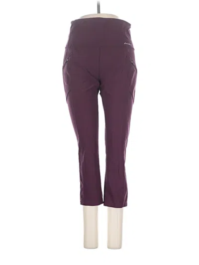 Pre-owned Eddie Bauer Active Pants In Purple