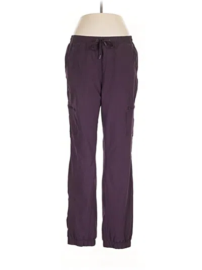 Pre-owned Eddie Bauer Active Pants In Purple