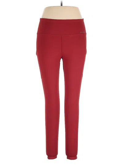 Pre-owned Eddie Bauer Active Pants In Red