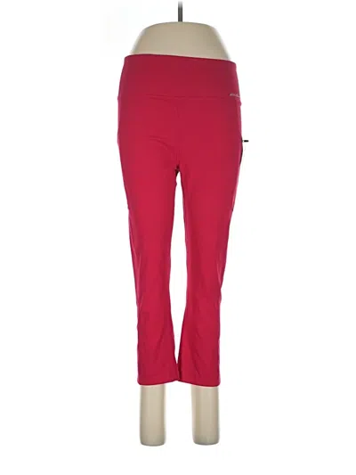 Pre-owned Eddie Bauer Active Pants In Red