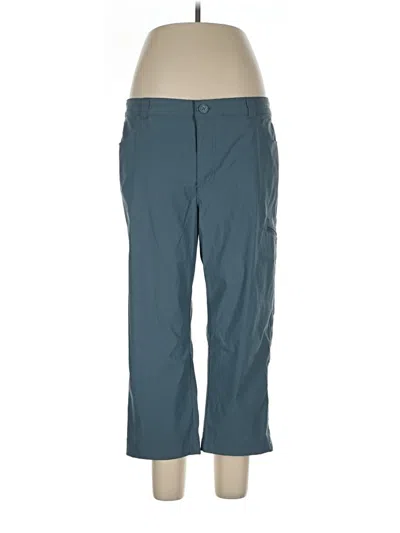 Pre-owned Eddie Bauer Active Pants In Teal