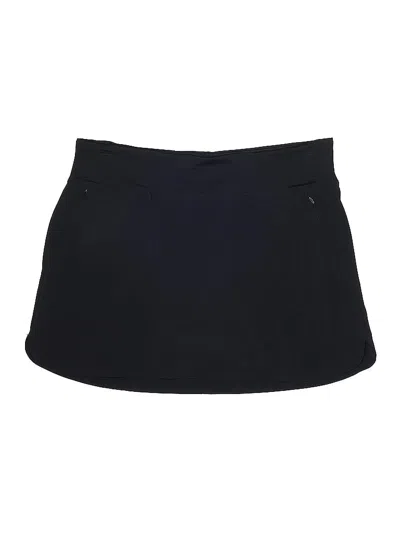 Pre-owned Eddie Bauer Active Skort In Black