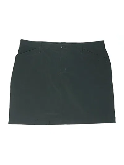 Pre-owned Eddie Bauer Active Skort In Black