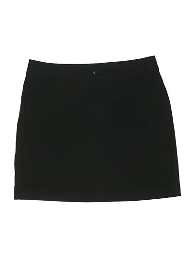 Pre-owned Eddie Bauer Active Skort In Black