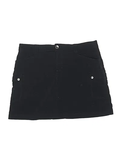Pre-owned Eddie Bauer Active Skort In Black