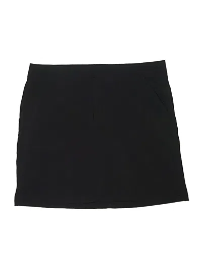 Pre-owned Eddie Bauer Active Skort In Black