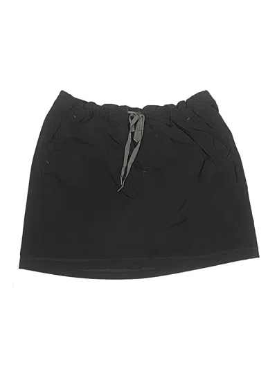 Pre-owned Eddie Bauer Active Skort In Black