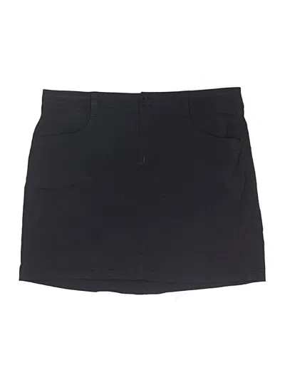 Pre-owned Eddie Bauer Active Skort In Black