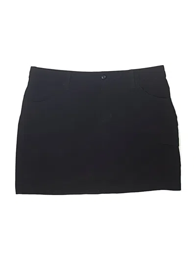 Pre-owned Eddie Bauer Active Skort In Black