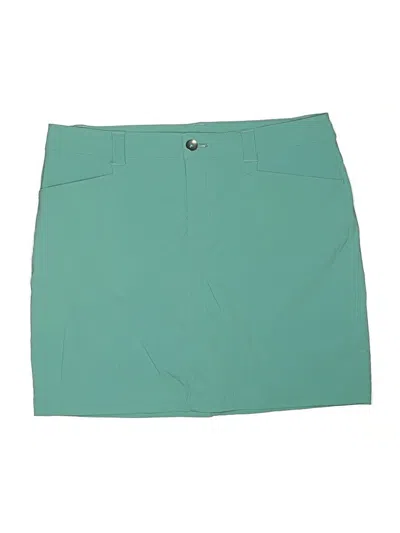 Pre-owned Eddie Bauer Active Skort In Blue