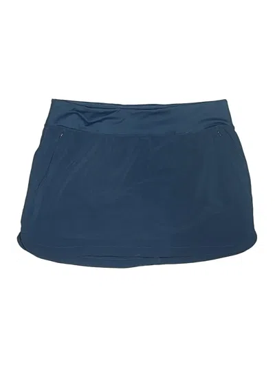 Pre-owned Eddie Bauer Active Skort In Blue
