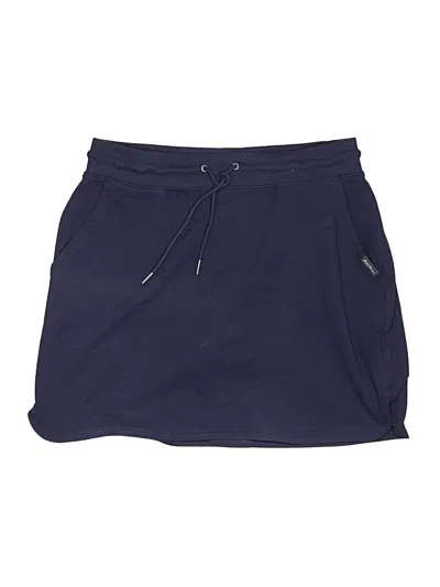 Pre-owned Eddie Bauer Active Skort In Blue