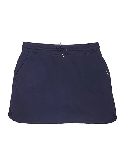 Pre-owned Eddie Bauer Active Skort In Blue