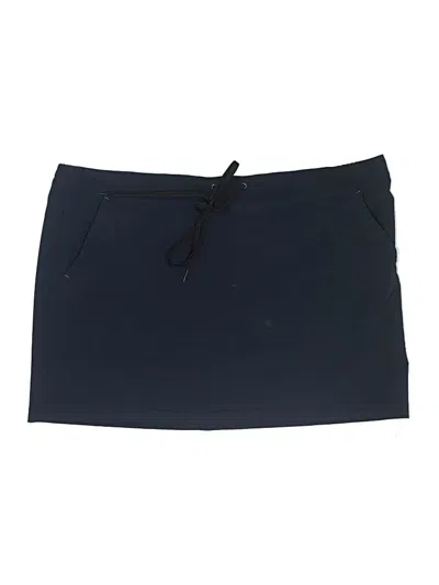 Pre-owned Eddie Bauer Active Skort In Blue