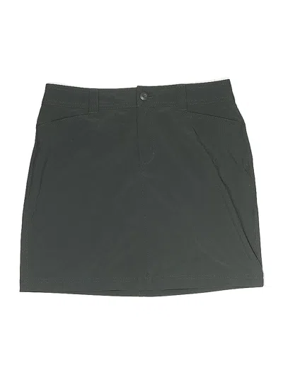 Pre-owned Eddie Bauer Active Skort In Gray