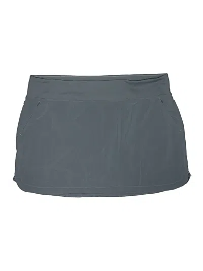 Pre-owned Eddie Bauer Active Skort In Gray
