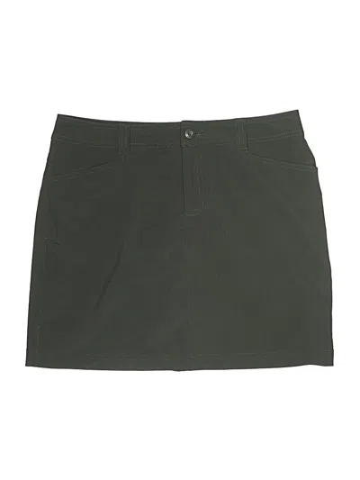 Pre-owned Eddie Bauer Active Skort In Gray