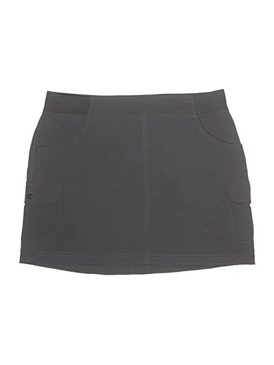 Pre-owned Eddie Bauer Active Skort In Gray