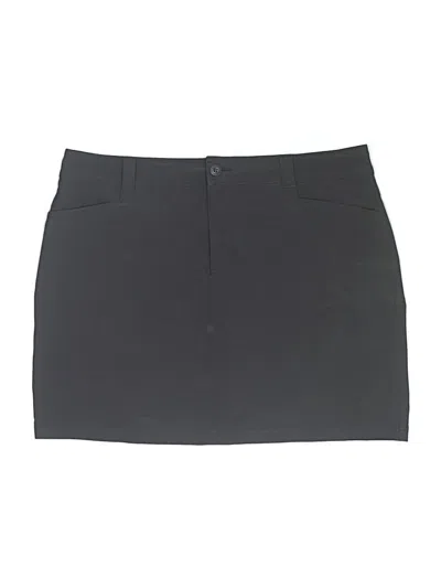 Pre-owned Eddie Bauer Active Skort In Gray