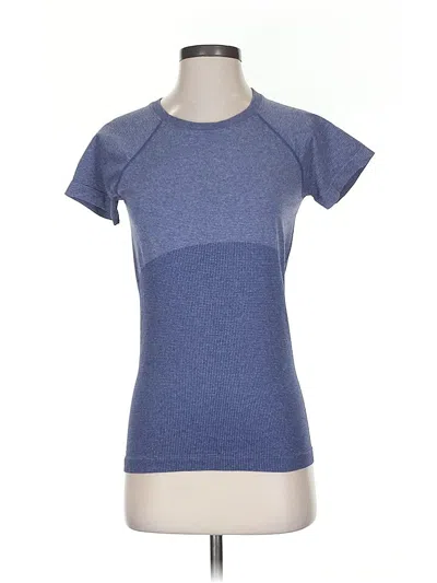 Pre-owned Eddie Bauer Active T-shirt In Blue