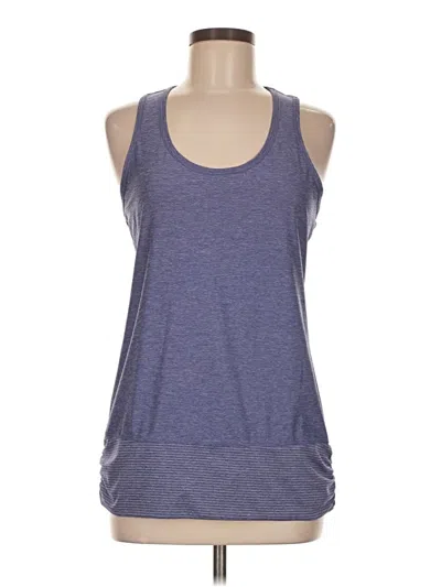 Pre-owned Eddie Bauer Active Tank Top In Blue