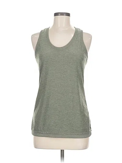 Pre-owned Eddie Bauer Active Tank Top In Green