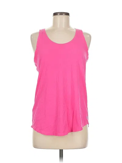 Pre-owned Eddie Bauer Active Tank Top In Pink
