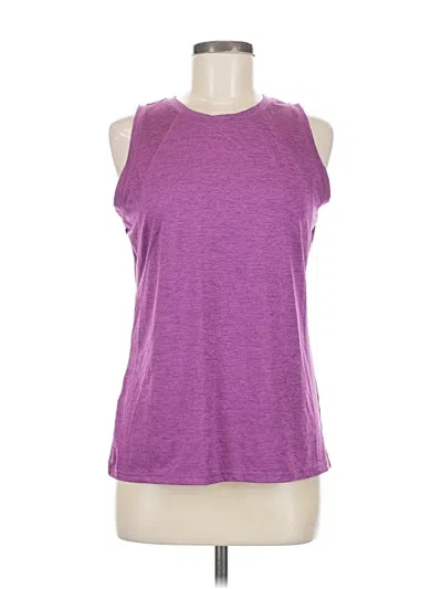 Pre-owned Eddie Bauer Active Tank Top In Purple
