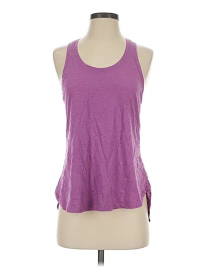 Pre-owned Eddie Bauer Active Tank Top In Purple