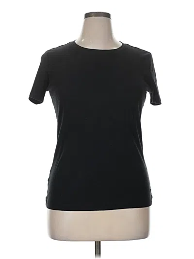 Pre-owned Eddie Bauer Active T-shirt In Black