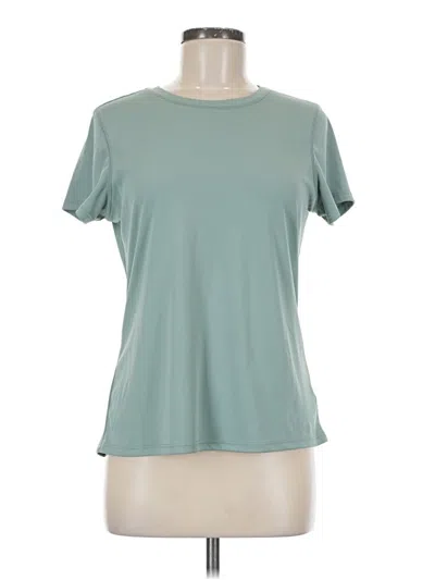 Pre-owned Eddie Bauer Active T-shirt In Blue